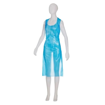 MED-COMFORT Einwegschürze light, blau, 75 x 140 cm 1 Karton = 10 Packungen à 50 Stück - Bild-Darstellung des Produktes 1