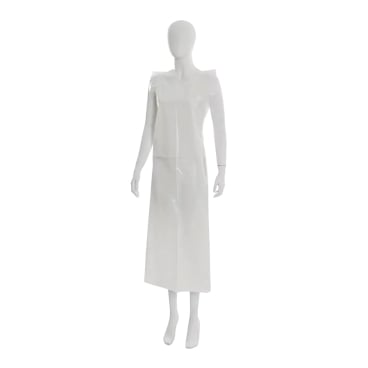 MED-COMFORT Einwegschürze heavy, weiß, 75 x 140 cm 1 Karton = 10 Packungen à 50 Stück - Bild-Darstellung des Produktes 1