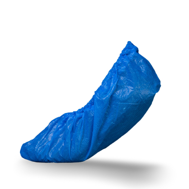 MED-COMFORT Überziehschuhe, 15 x 42 cm, blau 1 Karton = 20 Packungen à 50 Stück - Bild-Darstellung des Produktes 1