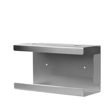 Handschuhspender, Edelstahl, silber Maße (B x L x H): 13,3 x 24,6 x 7,3 cm - Bild-Darstellung des Produktes 1