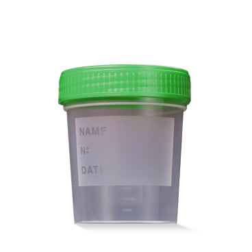 Deckel für Urinsammelbehälter, PP, grün, 100 ml 1 Karton = 1000 Stück - Bild-Darstellung des Produktes 1