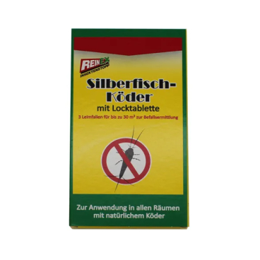 Reinex Silberfischchen-Leimfalle, Klebefalle, 3er-Pack 1 Packung = 3 Stück - Bild-Darstellung des Produktes 1