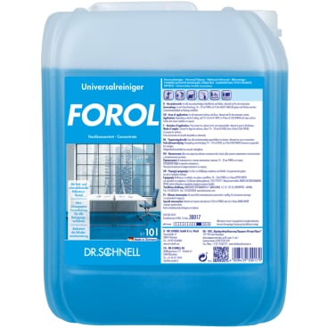Dr. Schnell FOROL Universalreiniger, Hochkonzentrat 10 Liter - Kanister - Bild-Darstellung des Produktes 1