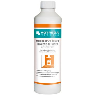 HOTREGA® PROFESSIONAL Milchaufschäumer Hygienereiniger 500 ml - Flasche - Bild-Darstellung des Produktes 1