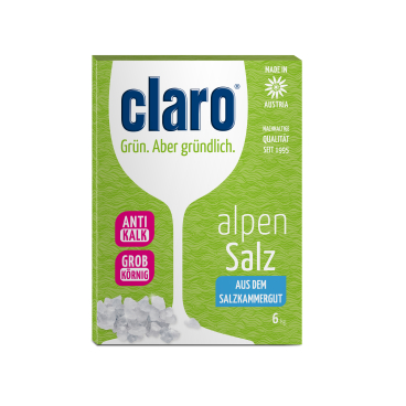 claro Alpensalz für Spülmaschinen 1 Packung = 6 kg - Bild-Darstellung des Produktes 1