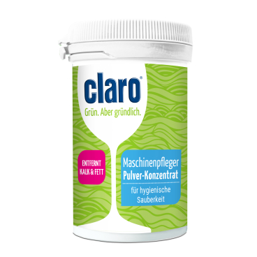 claro Öko Maschinenpfleger Pulver-Konzentrat 160 g - Dose - Bild-Darstellung des Produktes 1