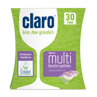claro Multi Tabs Spülmaschinentabs 1 Packung = 30 Stück á 20 g - Bild-Darstellung des Produktes 1