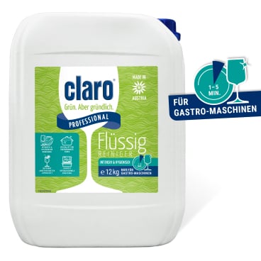 claro GV-Spülmaschinenreiniger, flüssig 12 kg - Kanister - Bild-Darstellung des Produktes 1