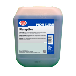 Weco GmbH WECO Klarspüler, Schaumarmer und sauer eingestellter Klarspüler, 10 l - Kanister 32085