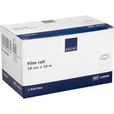 ABENA® Folien Filmverband, unsteril, 10 m 1 Packung = 1 Rolle, 10 cm - Bild-Darstellung des Produktes 1