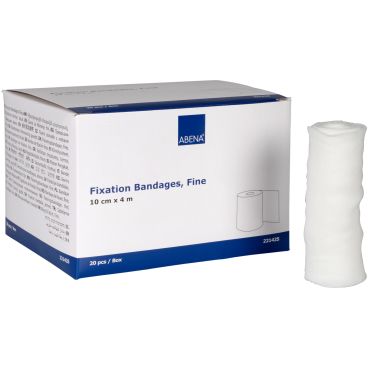 ABENA® Fixierbinden, 4 m, Mehrweg 1 Packung = 20 Rollen, 10cm - Bild-Darstellung des Produktes 1