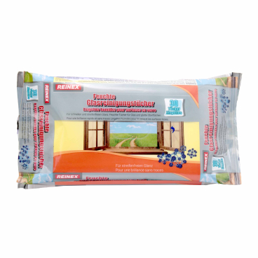 Reinex Feuchte Glasreinigungstücher 1 Packung = 30 Stück - Bild-Darstellung des Produktes 1