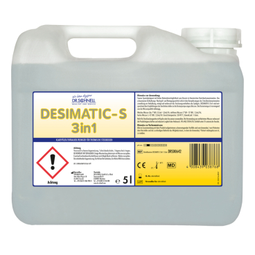 Dr. Schnell DESIMATIC-S 3in1 Steckbeckenklarspüler, sauer 5 Liter - Kanister - Bild-Darstellung des Produktes 1