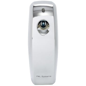 P+L Systems Washroom Duftspender LED, automatisch 3 Zeitintervalle einstellbar, chrom - Bild-Darstellung des Produktes 1