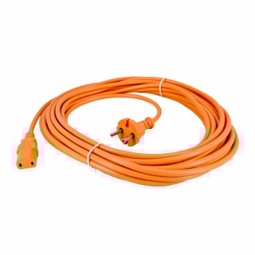 columbus Netzkabel, signalfarbe (orange) Länge: 10 Meter - Bild-Darstellung des Produktes 1