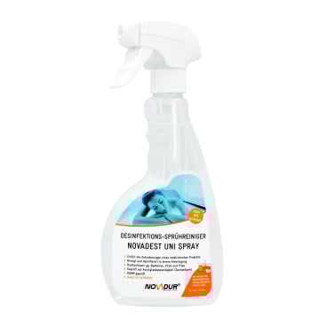 NOVADUR Desinfektions-Sprühreiniger Novadest UniSpray 500 ml - Sprühflasche - Bild-Darstellung des Produktes 1
