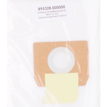 Staubsaugerbeutel Super Flo für Nilco 1 Packung = 10 Stück - Bild-Darstellung des Produktes 1