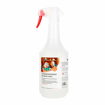 NOVADUR Flächenreiniger auf Basis Alkohol 1000 ml - Sprühflasche - Bild-Darstellung des Produktes 1