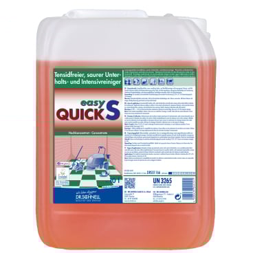 Dr. Schnell EASY QUICK S tensidfreier, saurer Unterhaltsreiniger 10 Liter - Kanister - Bild-Darstellung des Produktes 1