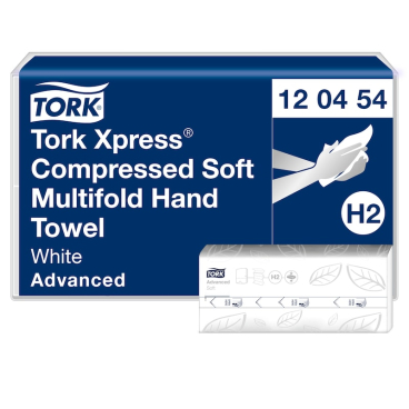 Tork Xpress® Multifold Papierhandtücher, H2, 32 x 21,2 cm 1 Karton = 12 Packungen à 200 Tücher - Bild-Darstellung des Produktes 1