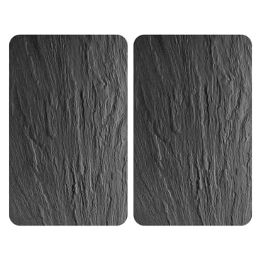 WENKO Herdabeckplatte Universal Schiefer XL, 2er Set 1 Set = 2 Platten - Bild-Darstellung des Produktes 1