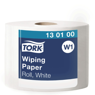 Tork Papierwischtücher, W1, 1-lagig, weiß 1 Rolle à 1000 Meter - Bild-Darstellung des Produktes 1
