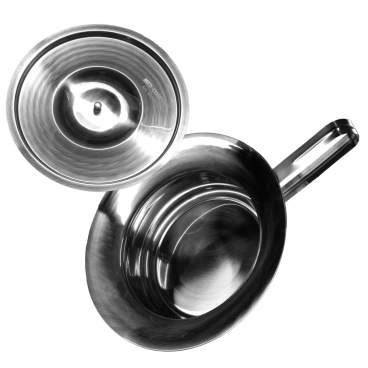 MED-COMFORT Steckbecken mit Deckel, Edelstahl, 30 cm 1 Stück - Bild-Darstellung des Produktes 1