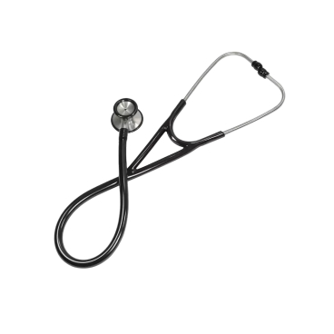 MED-COMFORT Doppelkopf Stethoskop Deluxe, schwarz 1 Stück - Bild-Darstellung des Produktes 1