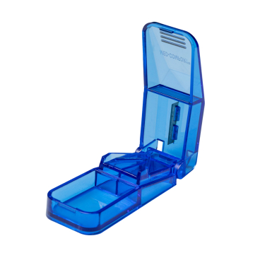 MED-COMFORT Tablettenteiler, blau 1 Karton = 100 Stück - Bild-Darstellung des Produktes 1
