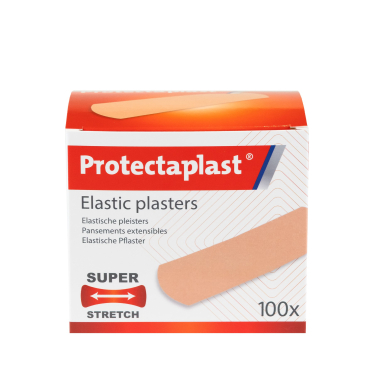 Protectaplast Super Stretch elastisches Pflaster, beige Maße 25 x 72 mm, 100 Stück - Bild-Darstellung des Produktes 1