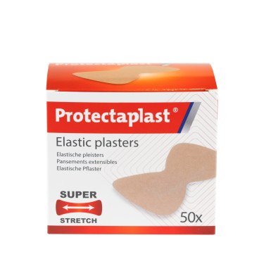 Protectaplast Super Stretch elastisches Pflaster, beige Maße 68 x 38 mm (Butterfly), 50 Stück - Bild-Darstellung des Produktes 1