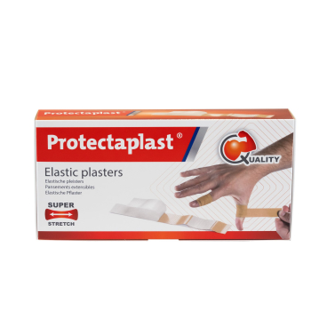 Protectaplast Super Stretch elastisches Pflaster, beige Maße 180 x 20 mm, 100 Stück - Bild-Darstellung des Produktes 1