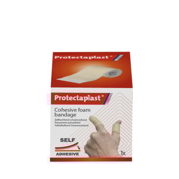Protectaplast Foam bandage Schaumverband, beige Maße 6 cm x 1 m - Bild-Darstellung des Produktes 1