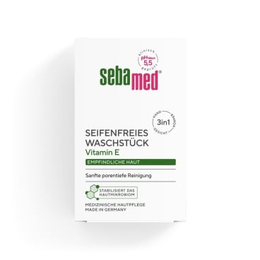 sebamed® Seifenfreies Waschstück, 3in1 150 g Waschstück - Bild-Darstellung des Produktes 1