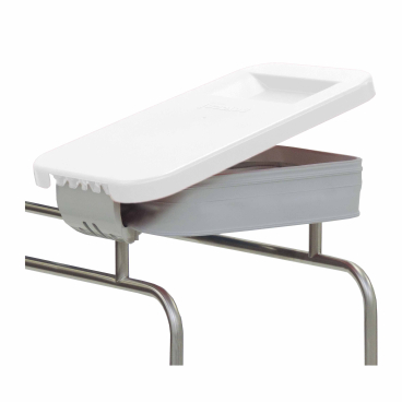 Kunststoffdeckel für Wäschesammler & Stationswagen weiß - Bild-Darstellung des Produktes 1