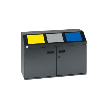 VAR Wertstoffsammelstation WSS 50 E Farbe: Antiksilber - Bild-Darstellung des Produktes 1