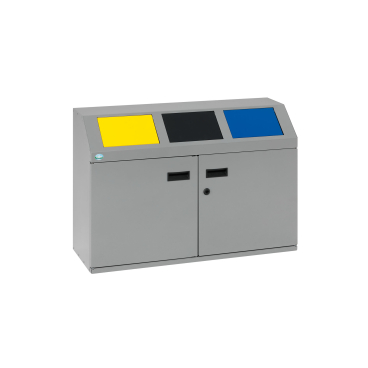 VAR Wertstoffsammelstation WSS 50 E Farbe: Silber - Bild-Darstellung des Produktes 1