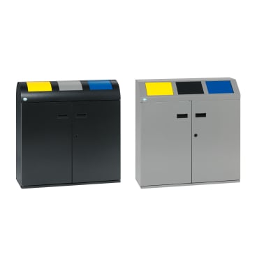 VAR Wertstoffsammelstation WSS 75 R Farbe: Antiksilber - Bild-Darstellung des Produktes 1