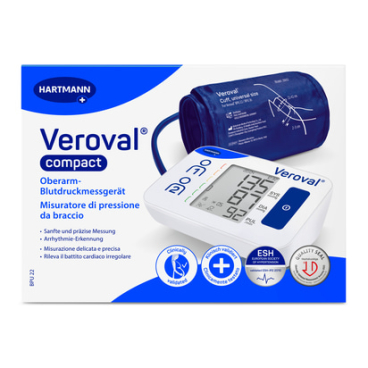 Veroval® COMPACT Oberarm-Blutdruckmessgerät, vollautomatisch 1 Messgerät mit bequemer Universalmanschette - Bild-Darstellung des Produktes 1