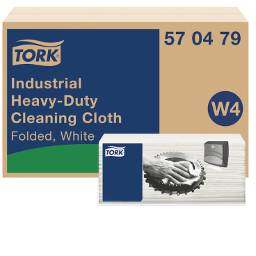Tork Reinigungstücher, W4 kompatibel, 35,5 x 41,5 cm, 1-lagig 1 Karton = 4 Packungen à 60 Tücher = 240 Tücher  - Bild-Darstellung des Produktes 1
