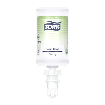 Tork Schaumseife S4 System, parfümfrei 1 Karton = 6 Flaschen à 1 Liter - Bild-Darstellung des Produktes 1