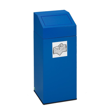 VAR Wertstoffsammler 45 L Farbe: enzianblau - Bild-Darstellung des Produktes 1