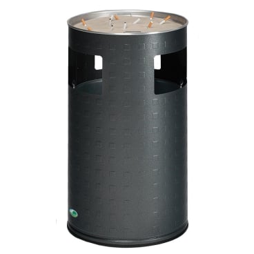VAR Abfallsammler/Ascher H 75 eloxiert, antik-silber beschichtet - Bild-Darstellung des Produktes 1