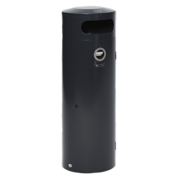 VAR Abfallsammler/Ascher KS 90 Farbe: antik-silber sturktur - Bild-Darstellung des Produktes 1