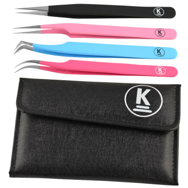 K-Pro Pinzetten Set für Wimpernverlängerung 1 Stück - Bild-Darstellung des Produktes 1