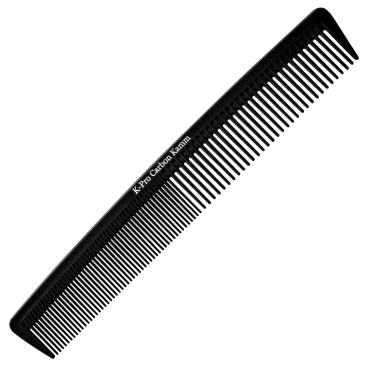K-Pro Carbon Kamm - Damen Herren Haarschneidekamm Bartkamm Antistatisch 1 Stück - Bild-Darstellung des Produktes 1