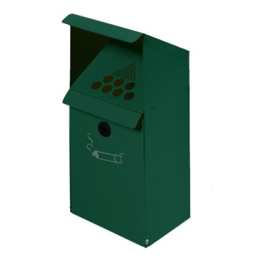 VAR Wandascher WH 41 mit Standfuß Farbe: moosgrün - Bild-Darstellung des Produktes 1