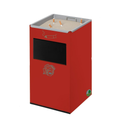VAR GmbH VAR Wandascher Typ WH 45, ohne Einwurfklappe, Farbe: rot 1452