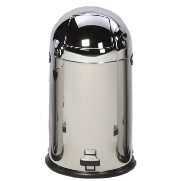 VAR Abfallsammler, mit Pedal, 22 Liter Edelstahl - Bild-Darstellung des Produktes 1