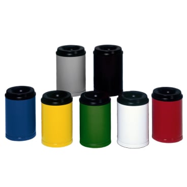 VAR Papierkorb 15 Liter feuersicher Farbe: rot - Bild-Darstellung des Produktes 1